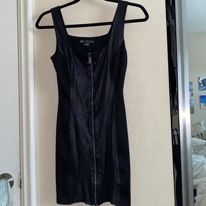 A/X Armani Exchange Black Full Zip Front Dress